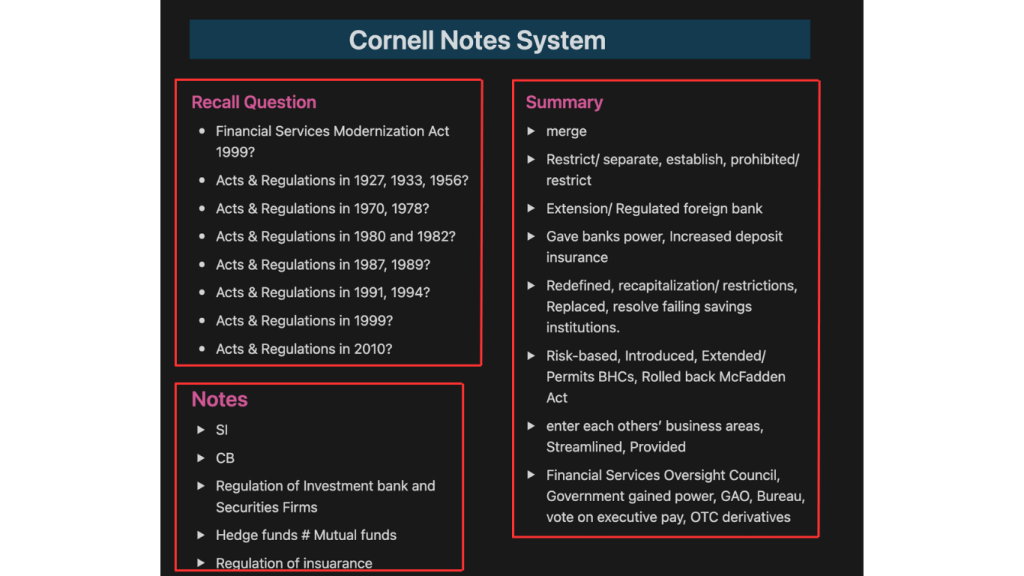 học hiệu quả phương pháp cornell